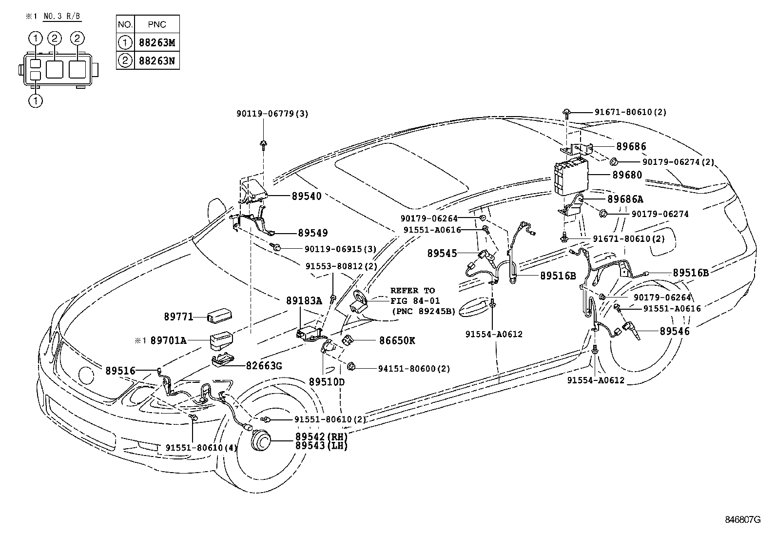  GS30 35 43 460 |  ABS VSC