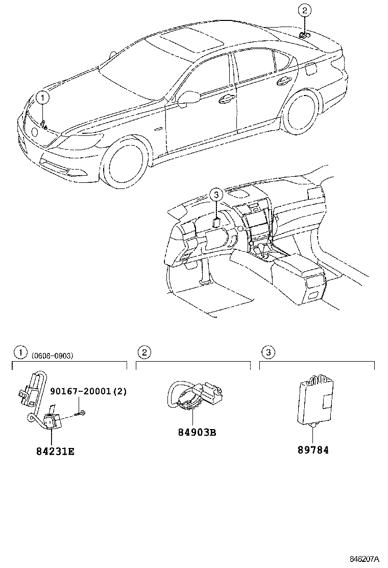 LS460 460L |  ANTI THEFT DEVICE