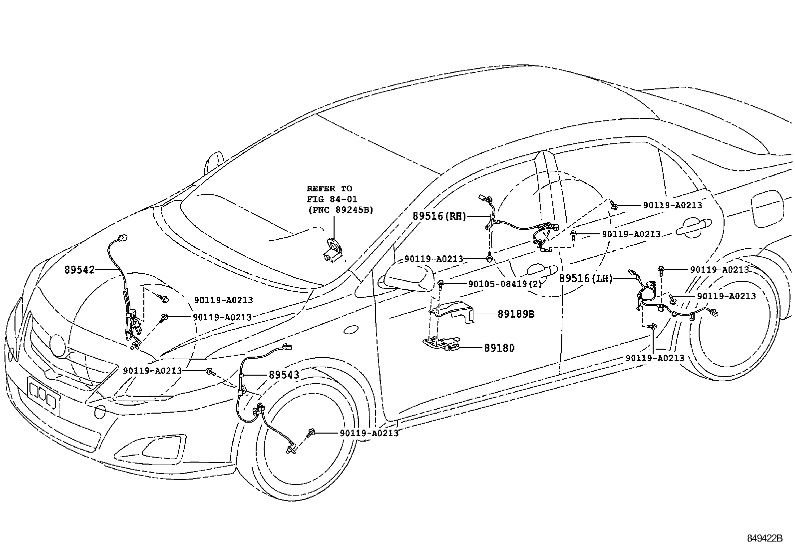 TOYOTA COROLLA NAPZRE142LDEPDKA ELECTRICAL ABS VSC Japan Parts EU