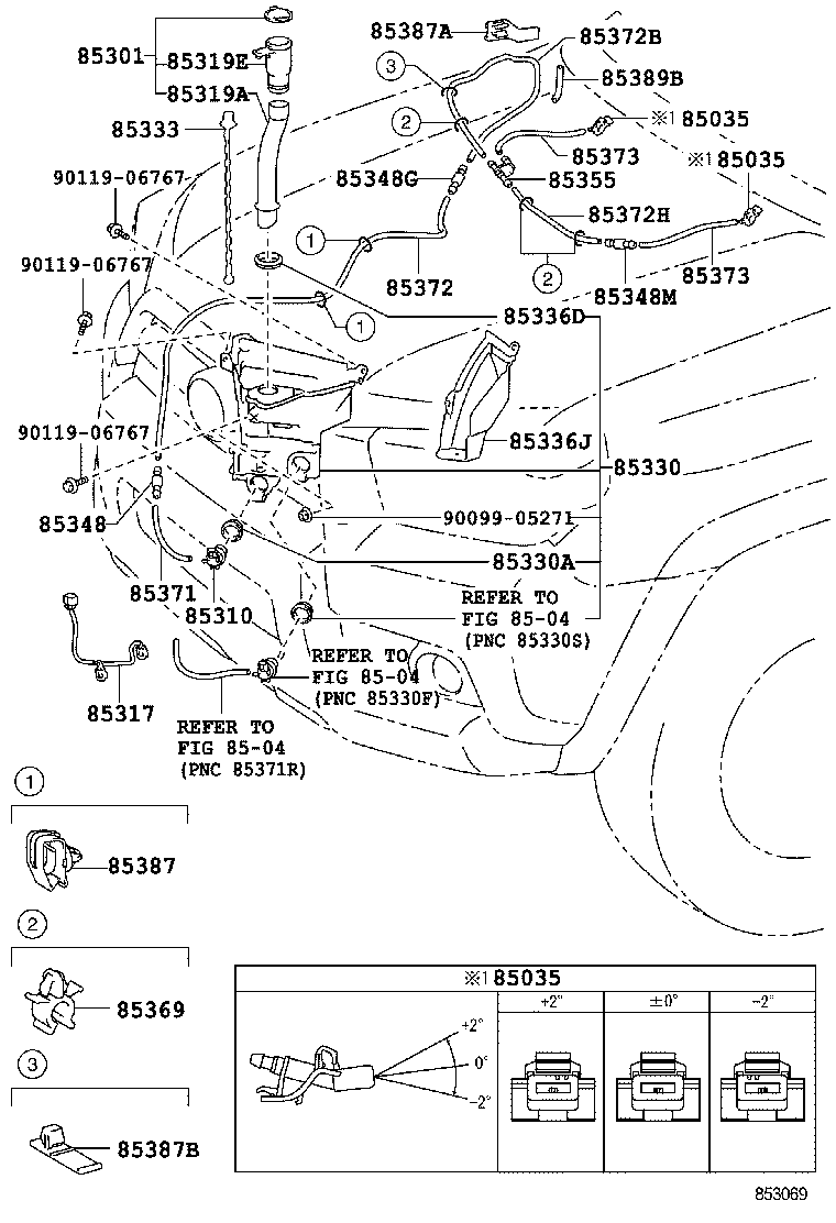  4RUNNER |  WINDSHIELD WASHER