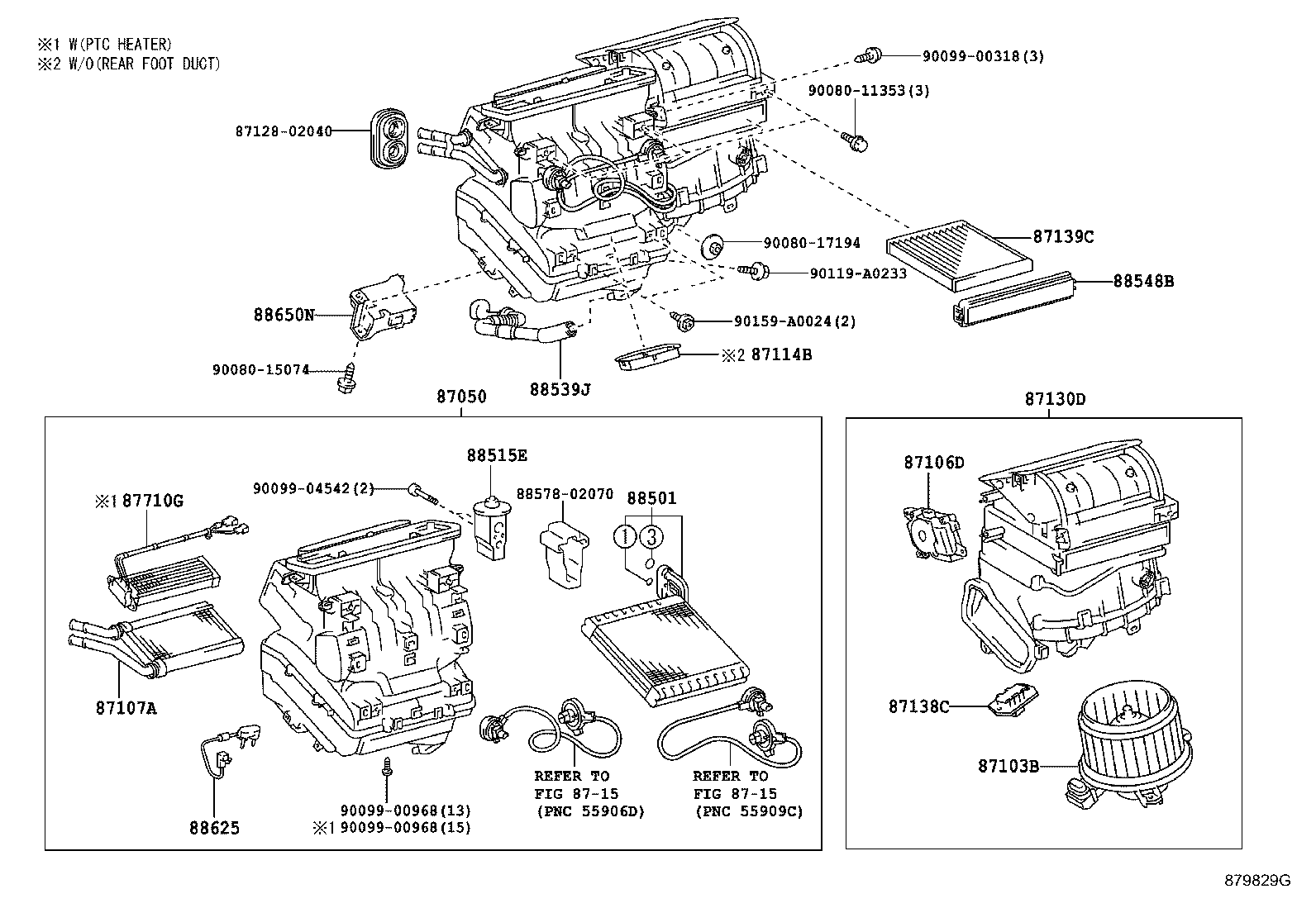 TOYOTA COROLLA NAPZRE142LDEPSKA ELECTRICAL HEATING AIR