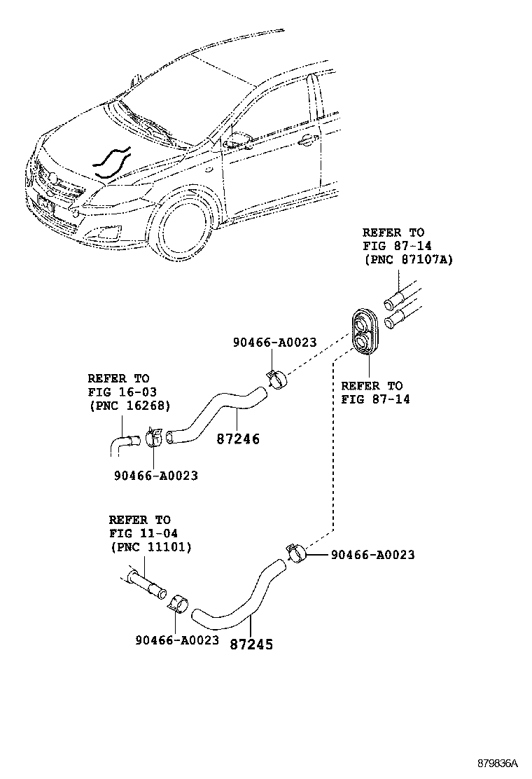 TOYOTA COROLLA NAPZRE142LDEPDKA ELECTRICAL HEATING AIR