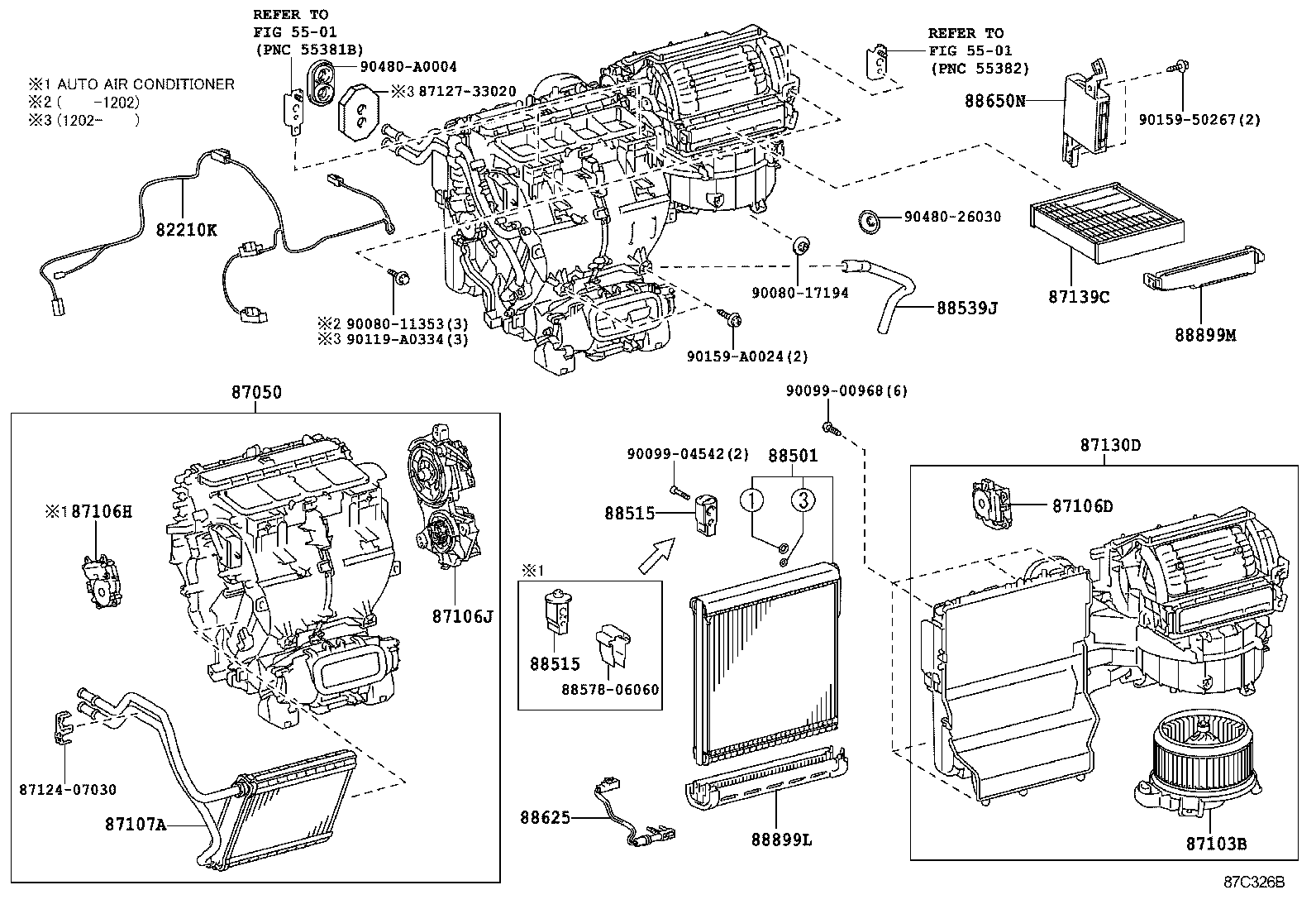  VENZA |  HEATING AIR CONDITIONING COOLER UNIT