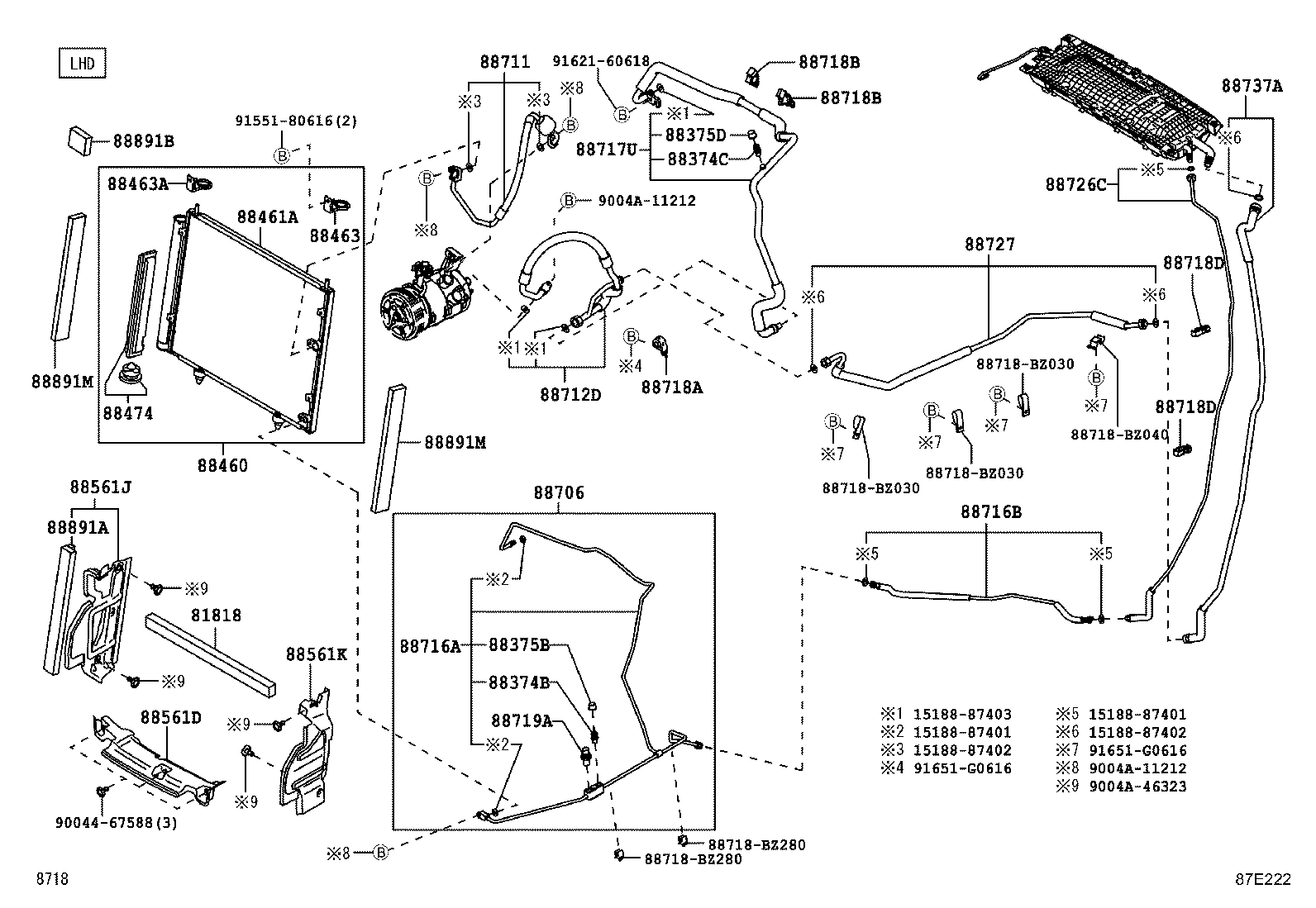  AVANZA |  HEATING AIR CONDITIONING COOLER PIPING