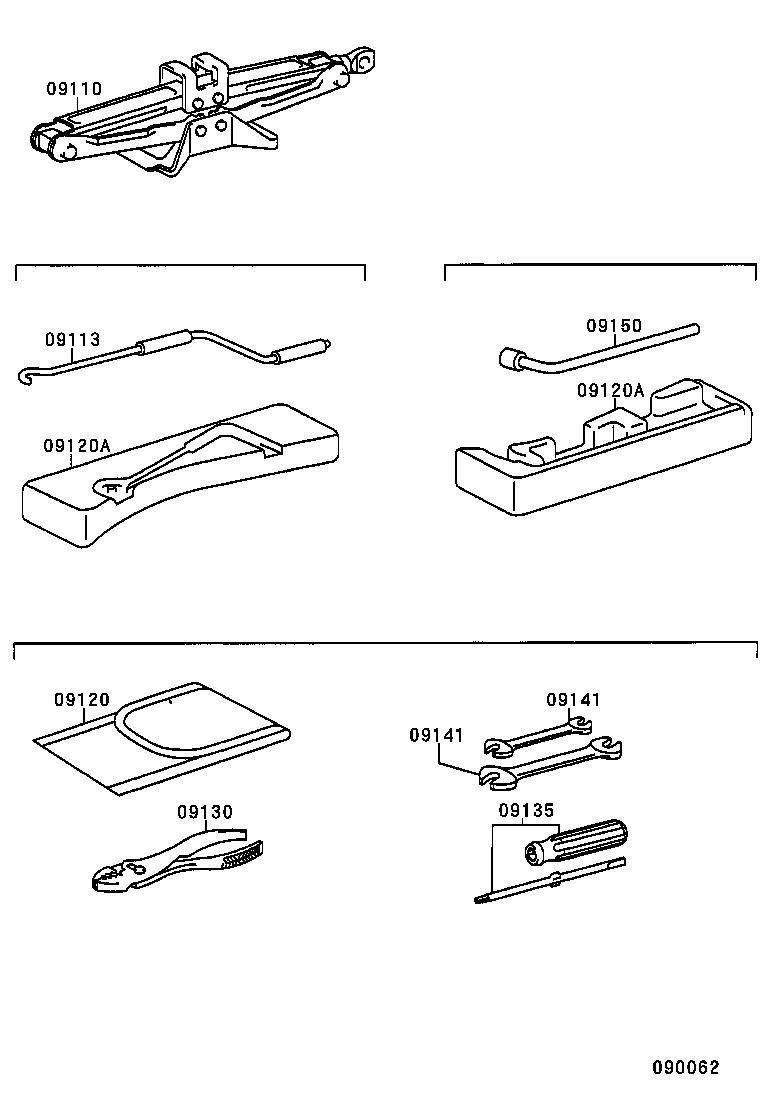  GS300 400 430 |  STANDARD TOOL