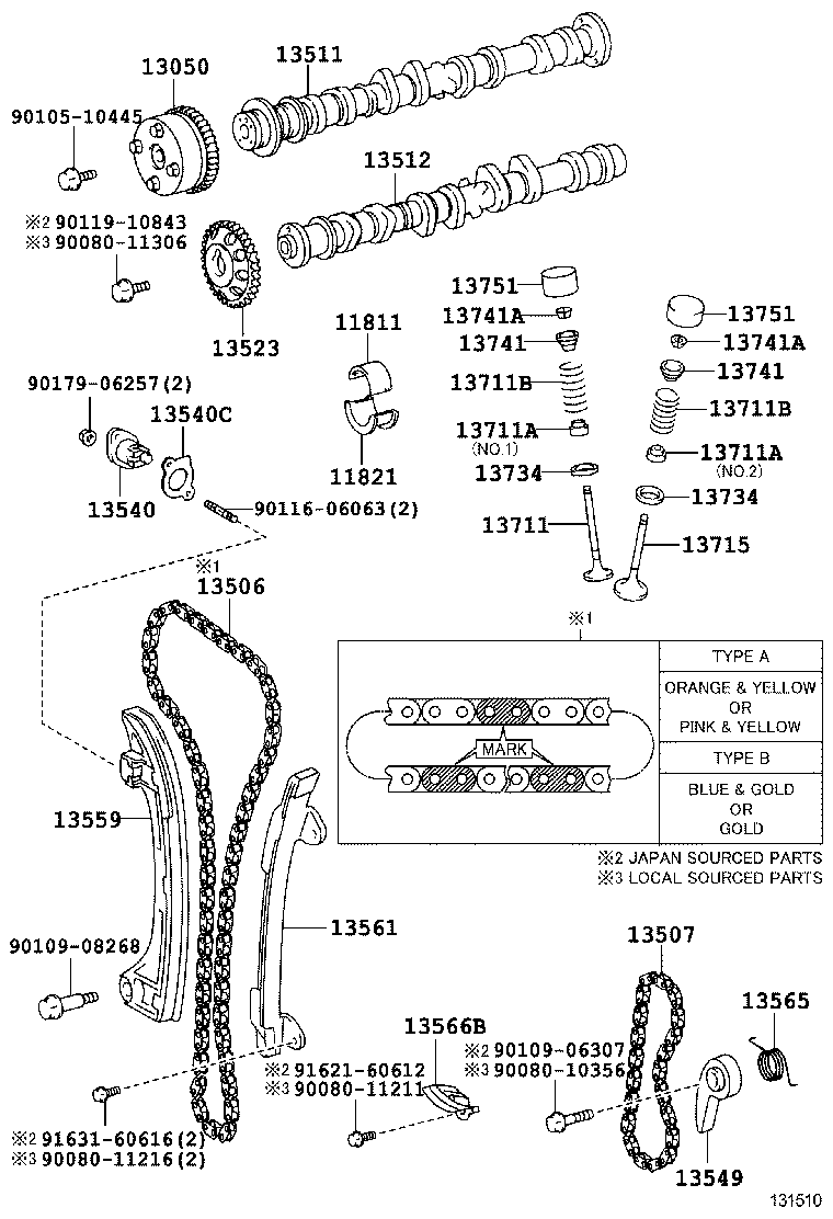  SOLARA |  CAMSHAFT VALVE