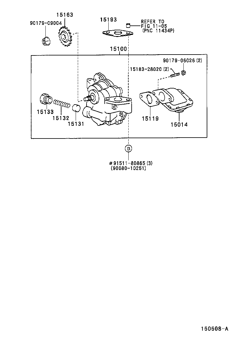  SOLARA |  ENGINE OIL PUMP