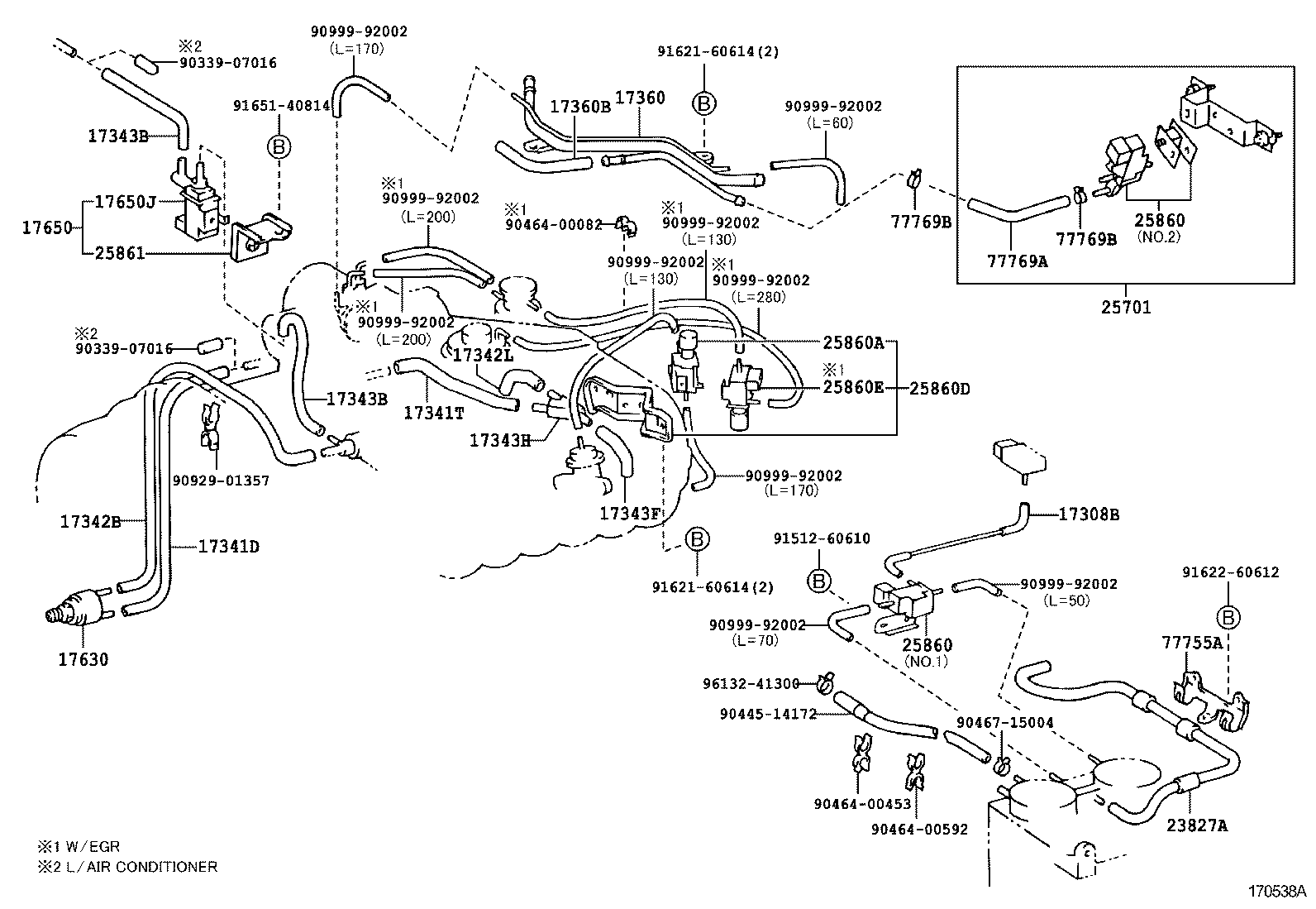  TACOMA |  VACUUM PIPING