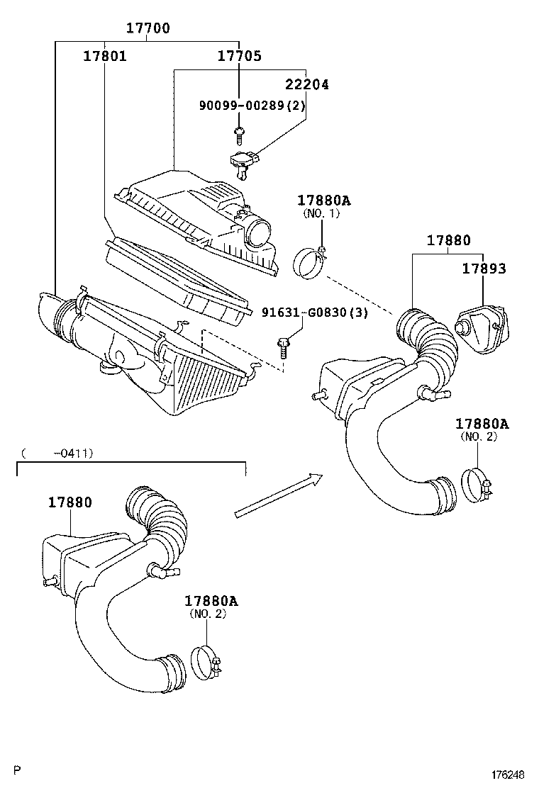  GX470 |  AIR CLEANER