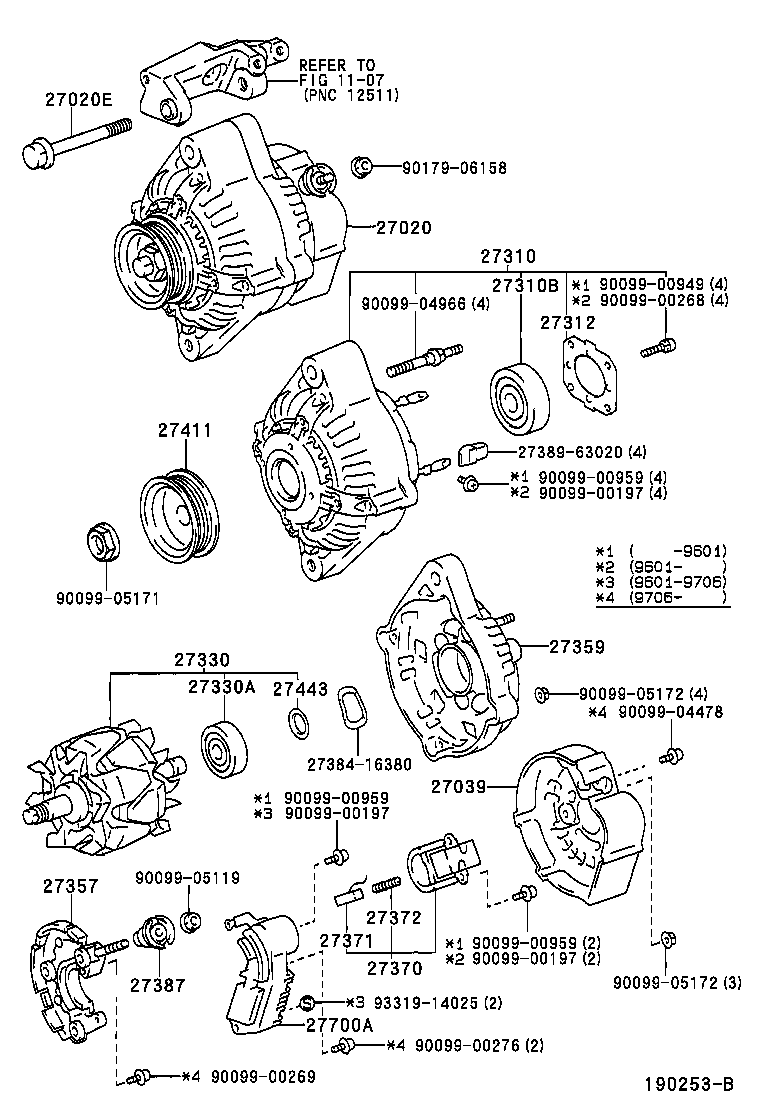  TACOMA |  ALTERNATOR