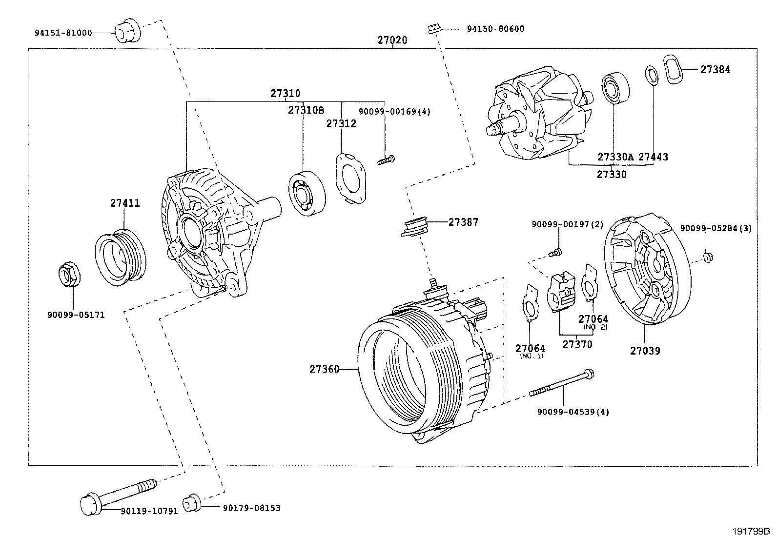  GX470 |  ALTERNATOR