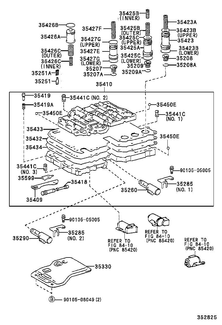  4RUNNER |  VALVE BODY OIL STRAINER ATM