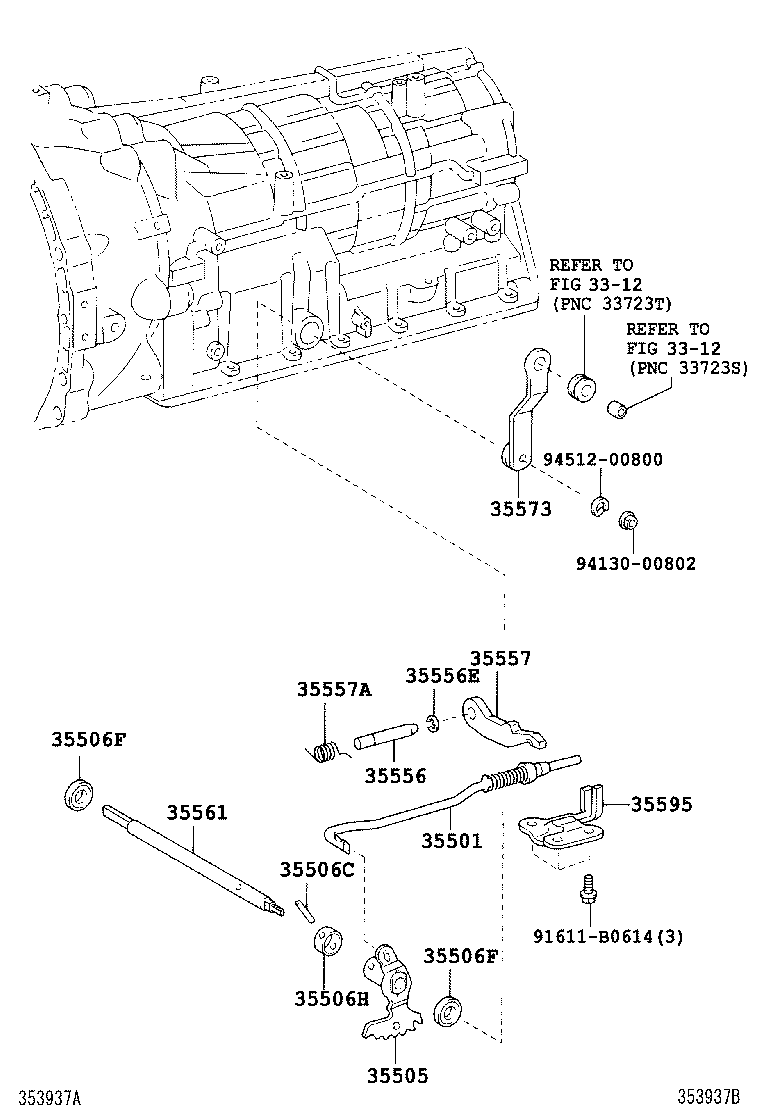  LX470 |  THROTTLE LINK VALVE LEVER ATM