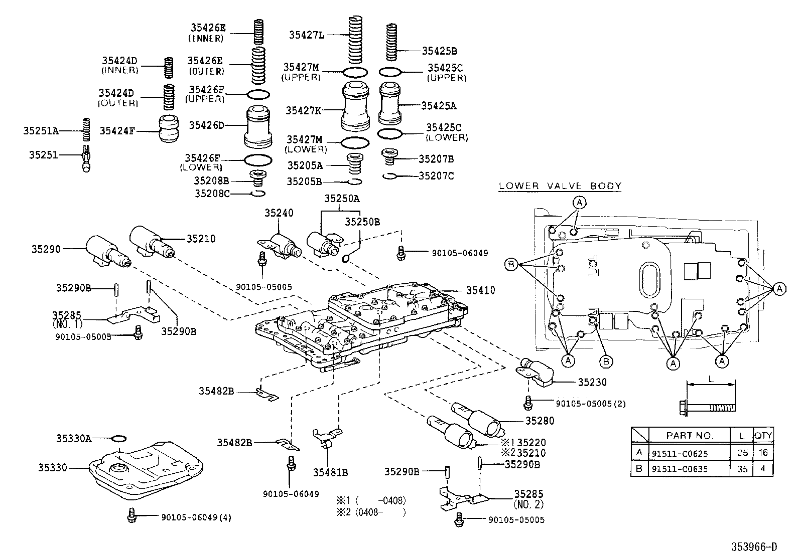  GX470 |  VALVE BODY OIL STRAINER ATM