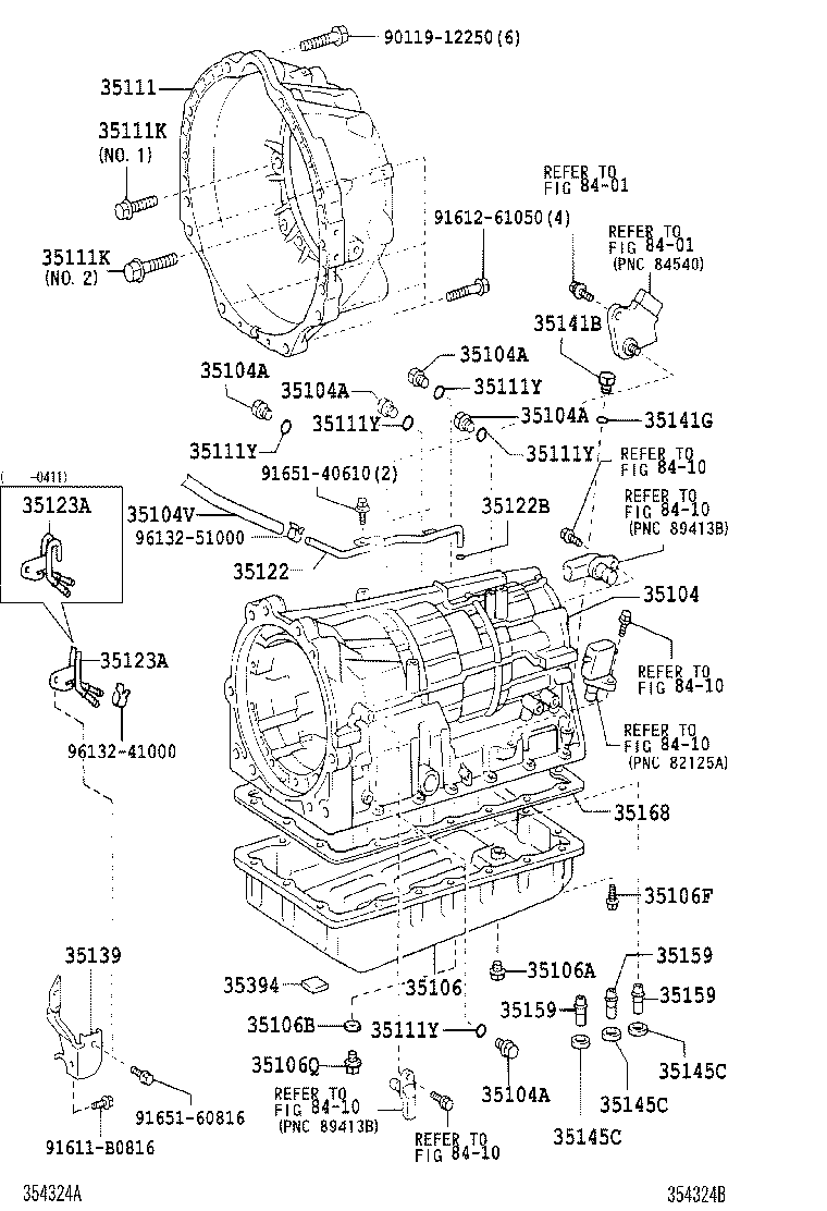  LX470 |  TRANSMISSION CASE OIL PAN ATM