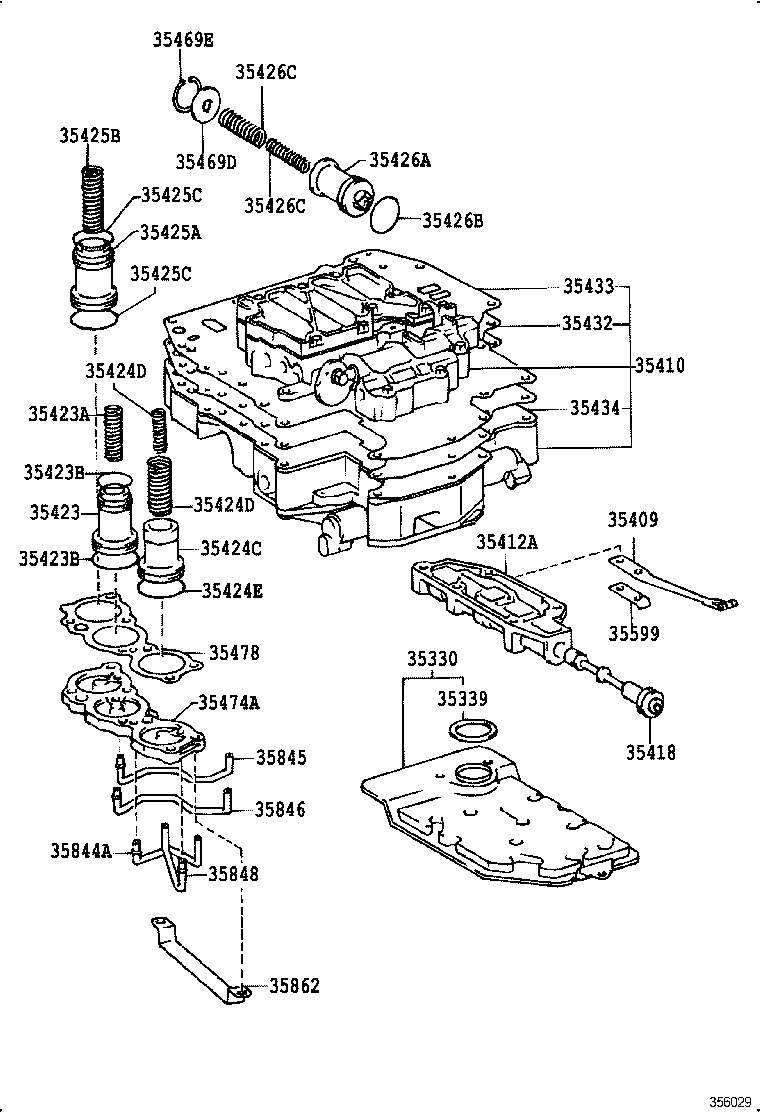  CAMRY |  VALVE BODY OIL STRAINER ATM