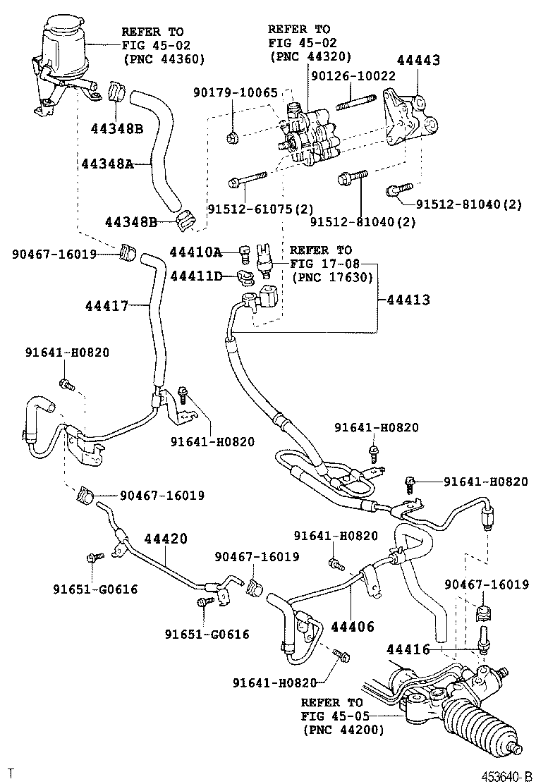  GX470 |  POWER STEERING TUBE