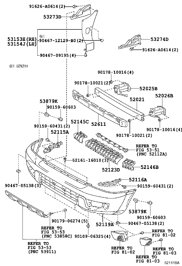  4RUNNER |  FRONT BUMPER BUMPER STAY