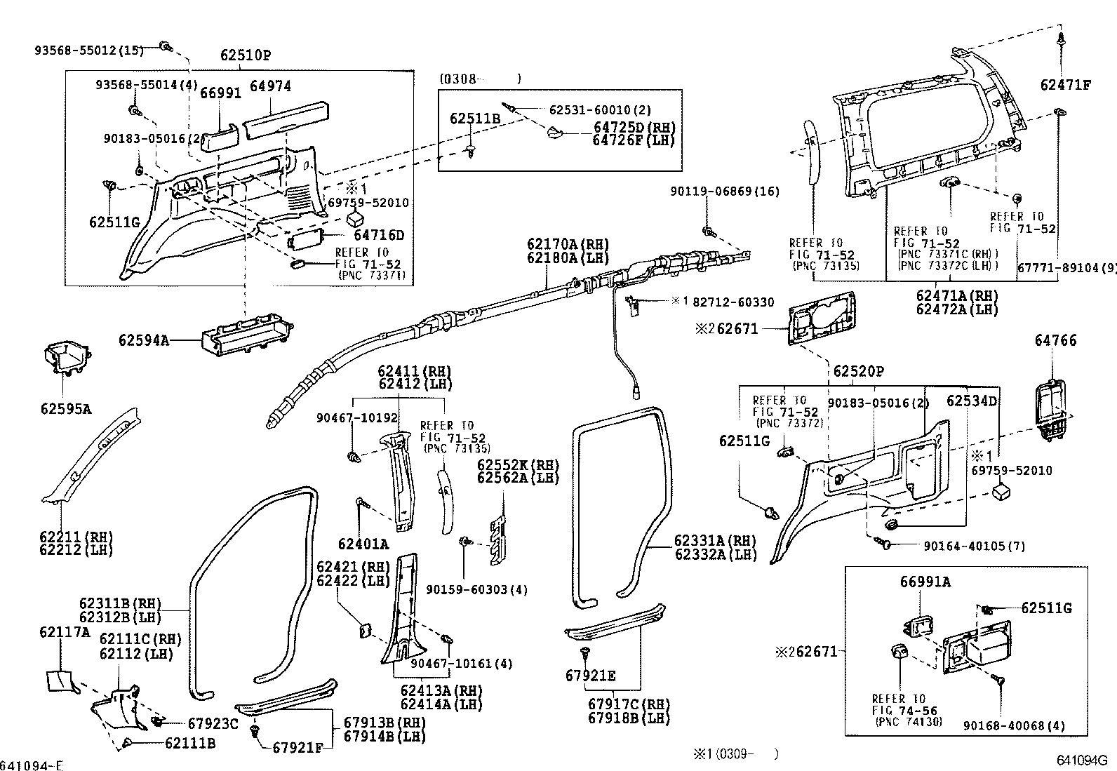  LX470 |  INSIDE TRIM BOARD