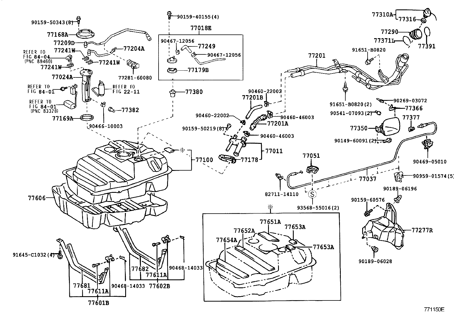  LX470 |  FUEL TANK TUBE