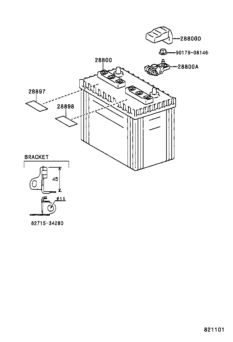  T100 |  BATTERY BATTERY CABLE