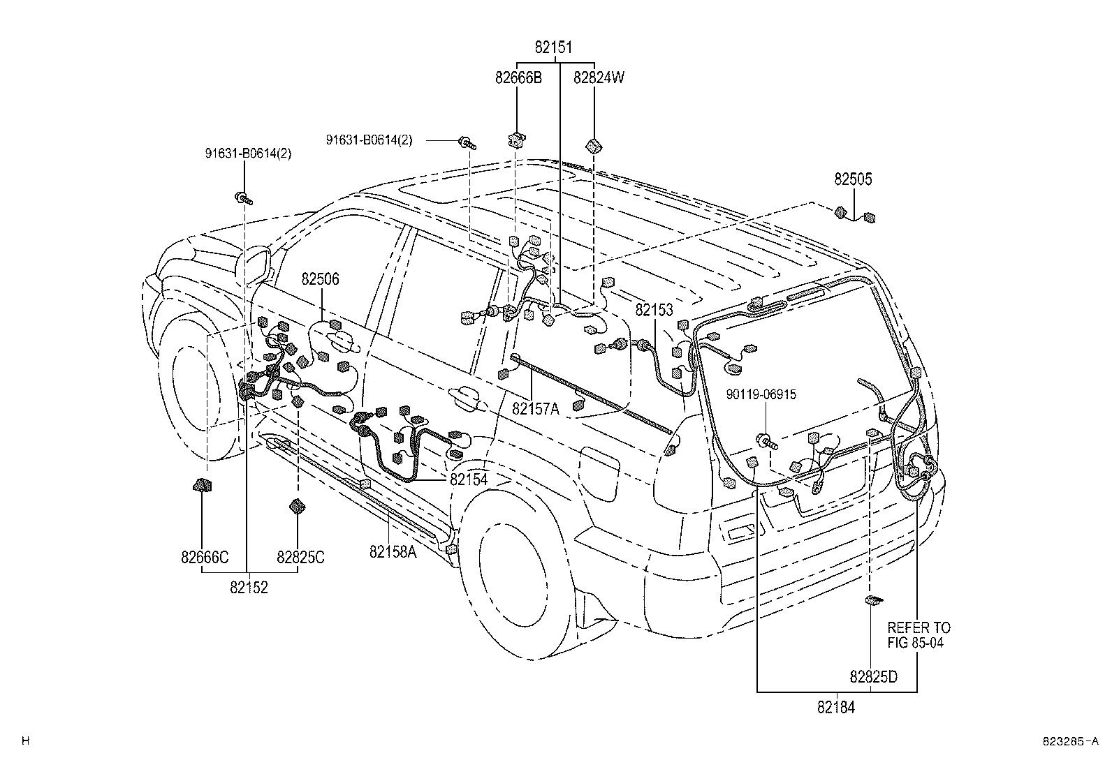  GX470 |  WIRING CLAMP