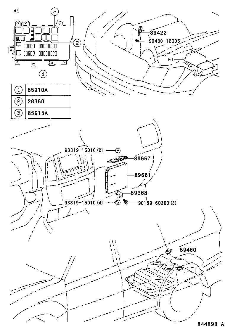  LX470 |  ELECTRONIC FUEL INJECTION SYSTEM