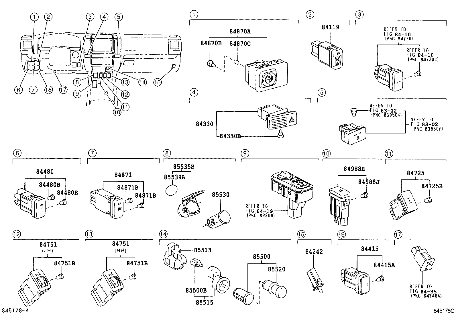  GX470 |  SWITCH RELAY COMPUTER