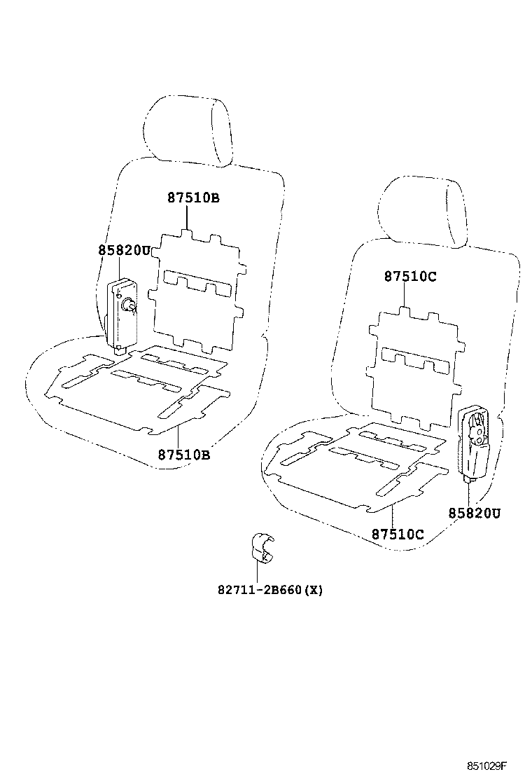  LX470 |  SEAT MOTOR SEAT HEATER
