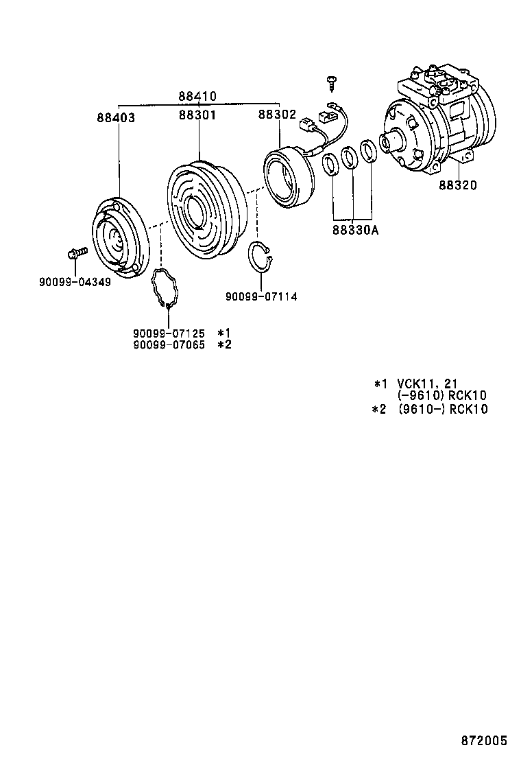  T100 |  HEATING AIR CONDITIONING COMPRESSOR