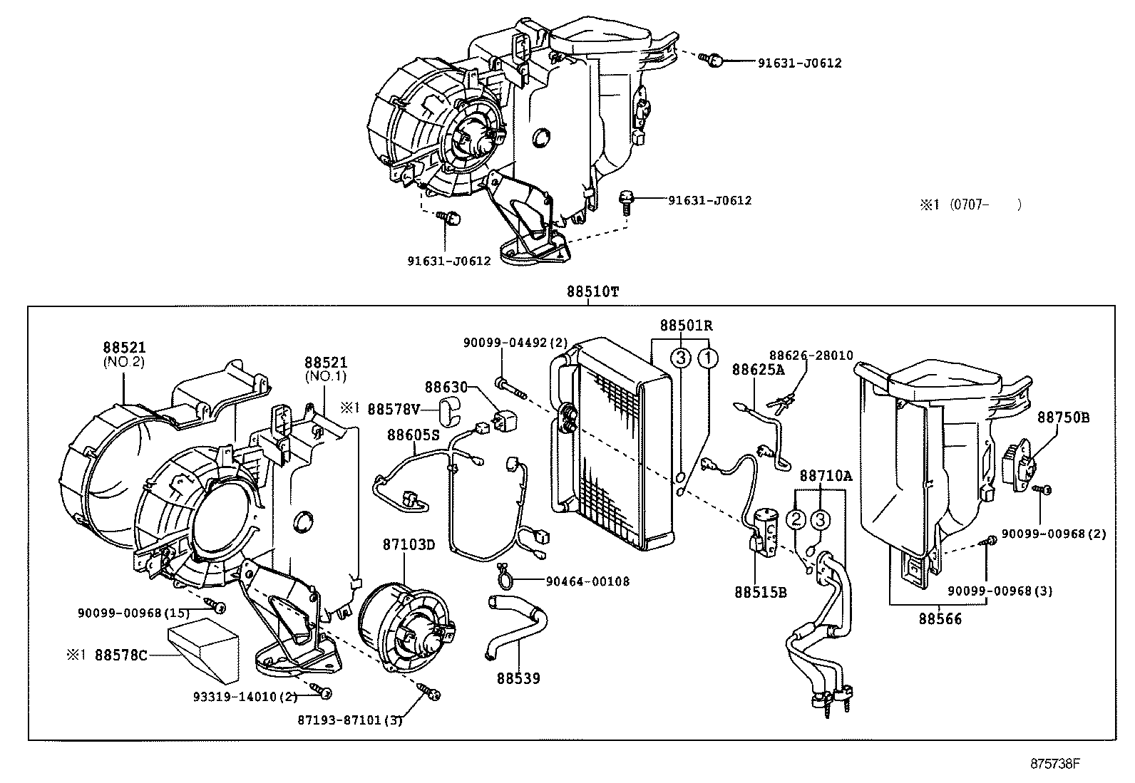  GX470 |  HEATING AIR CONDITIONING COOLER UNIT