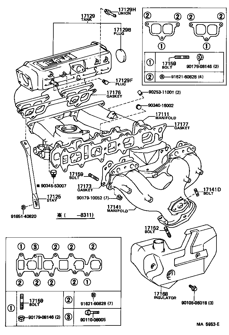  4 RUNNER TRUCK |  MANIFOLD