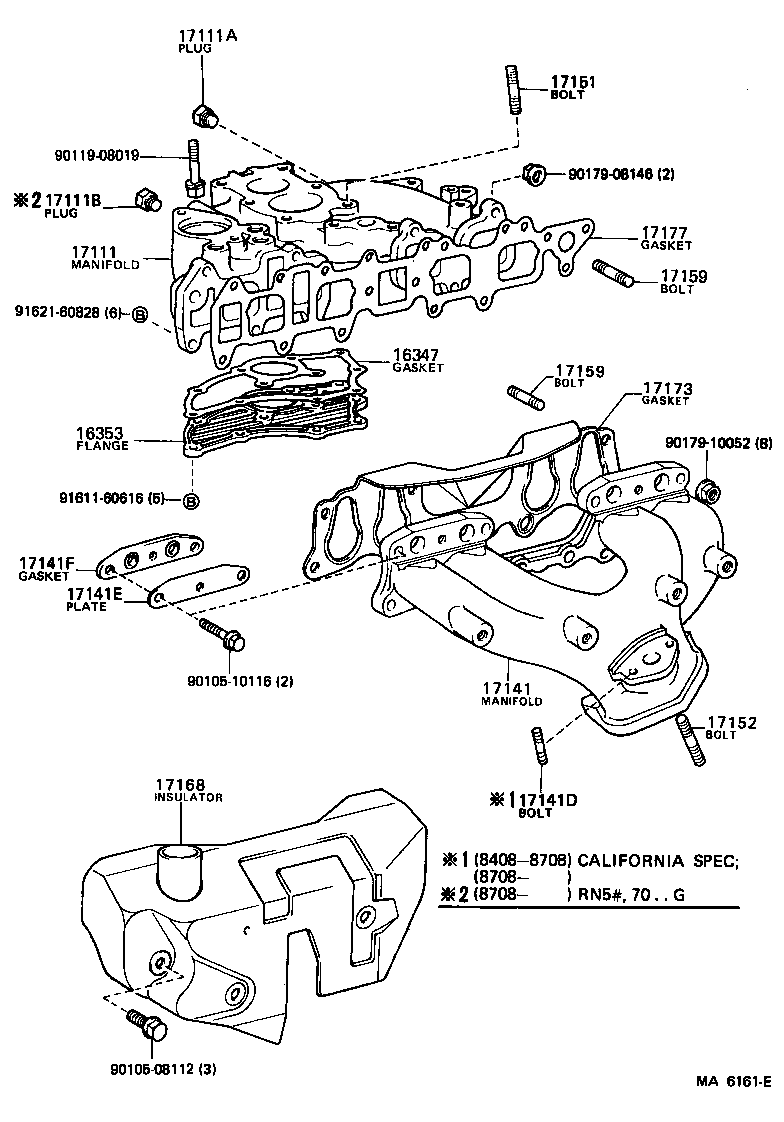  4 RUNNER TRUCK |  MANIFOLD