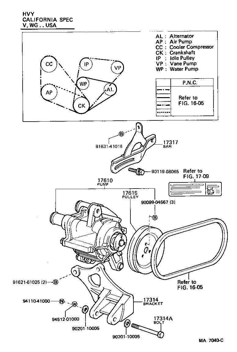  4 RUNNER TRUCK |  AIR PUMP