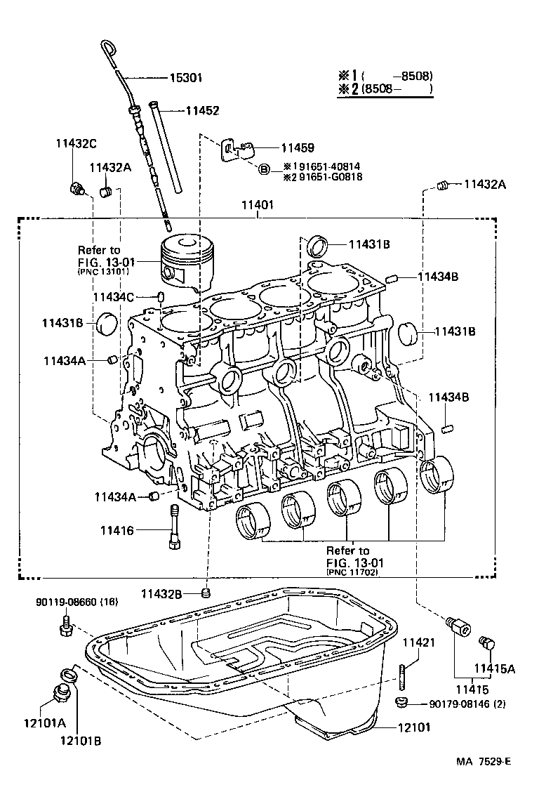  4 RUNNER TRUCK |  CYLINDER BLOCK