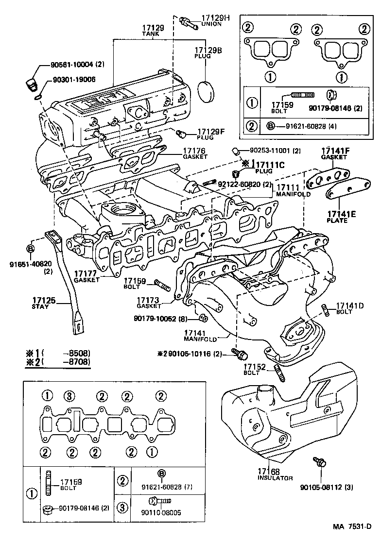  4 RUNNER TRUCK |  MANIFOLD