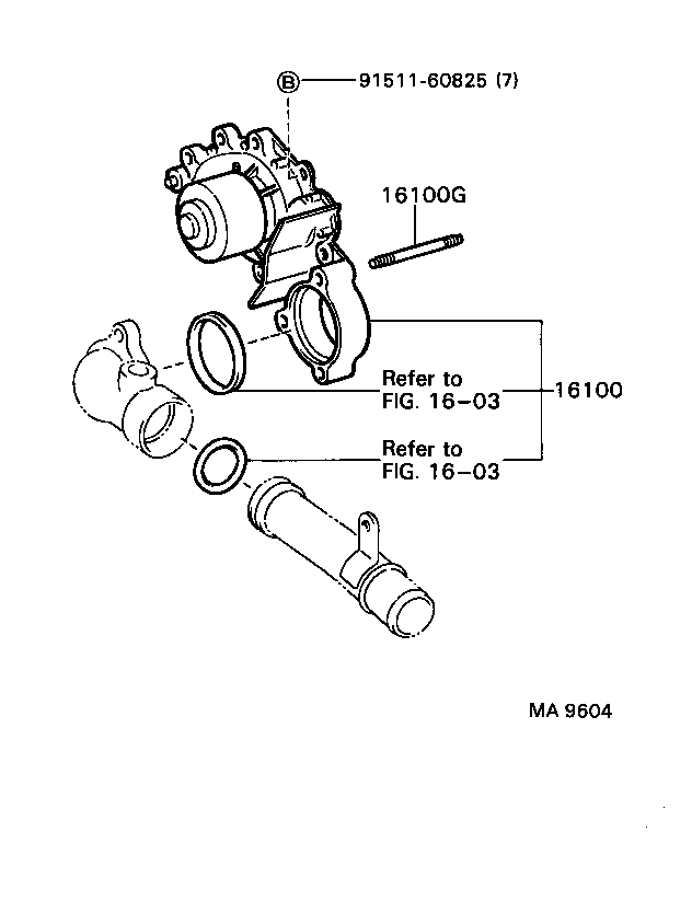  CAMRY JPP |  WATER PUMP