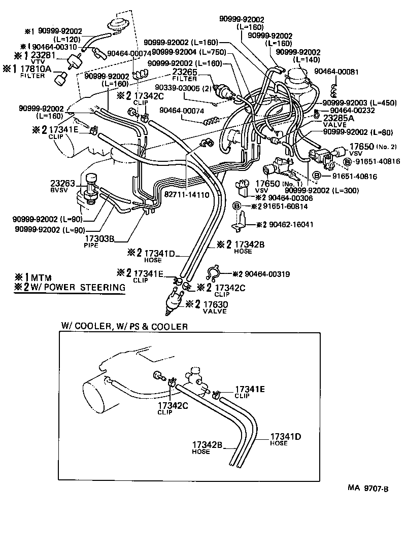  4 RUNNER TRUCK |  VACUUM PIPING