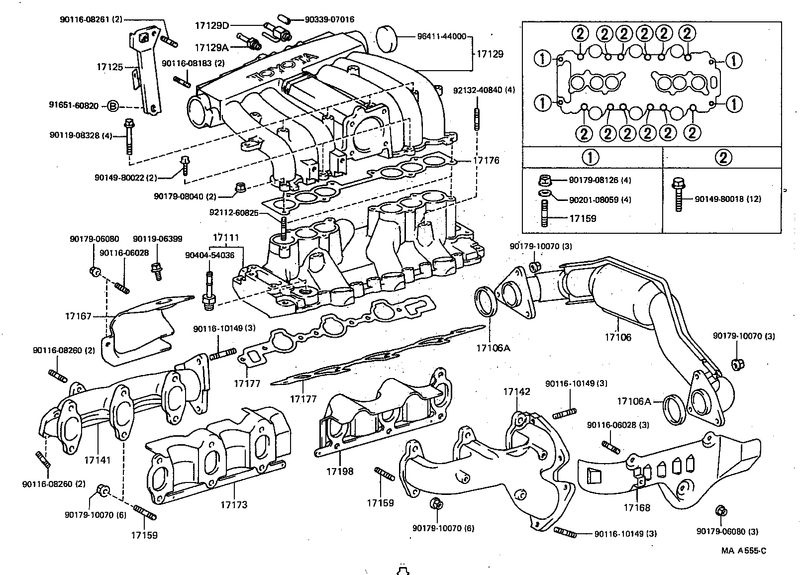  4 RUNNER TRUCK |  MANIFOLD