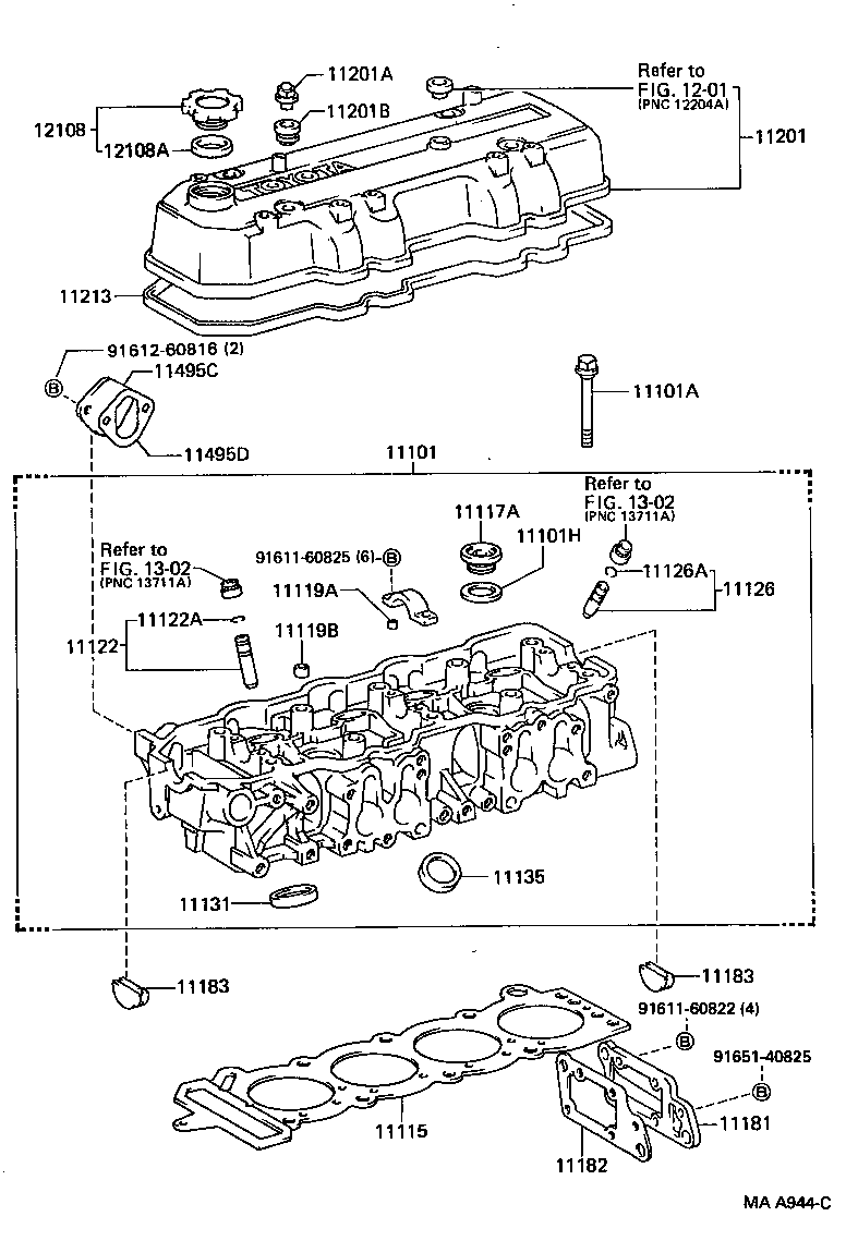  4 RUNNER TRUCK |  CYLINDER HEAD