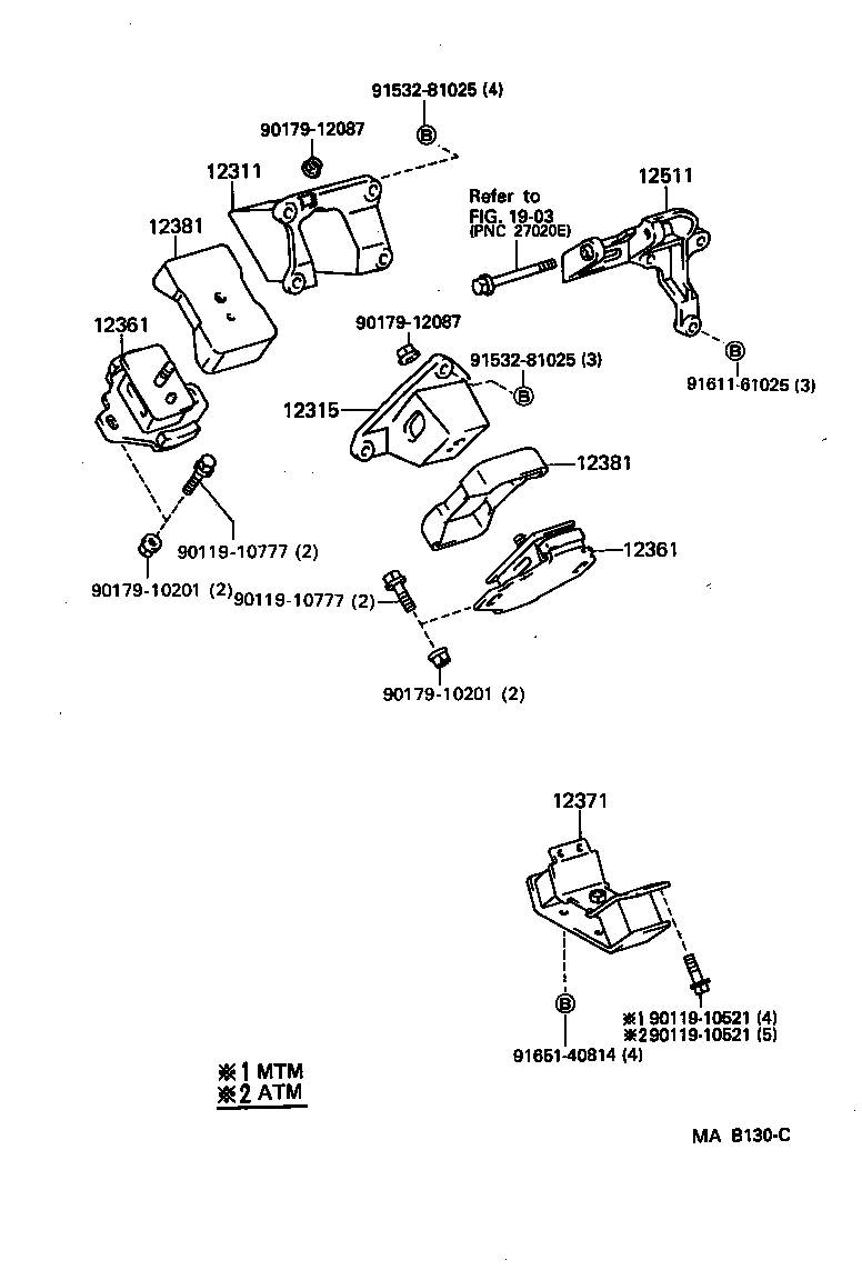  4 RUNNER TRUCK |  MOUNTING