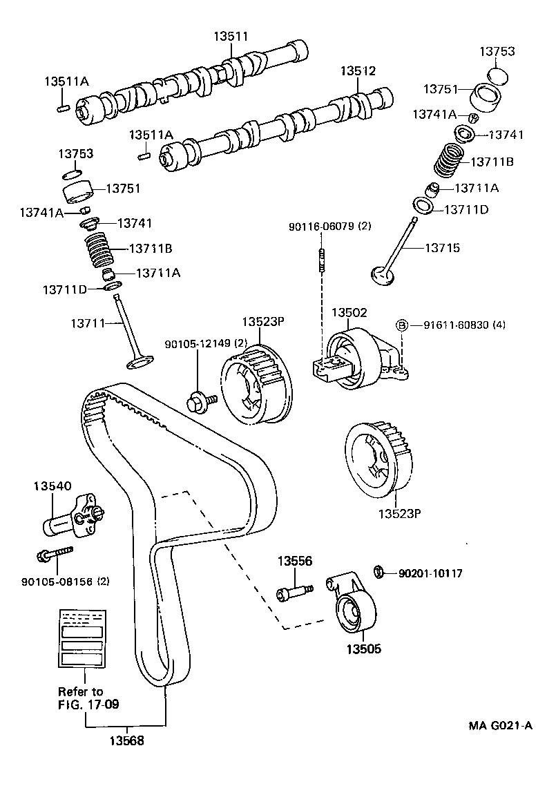  T100 |  CAMSHAFT VALVE