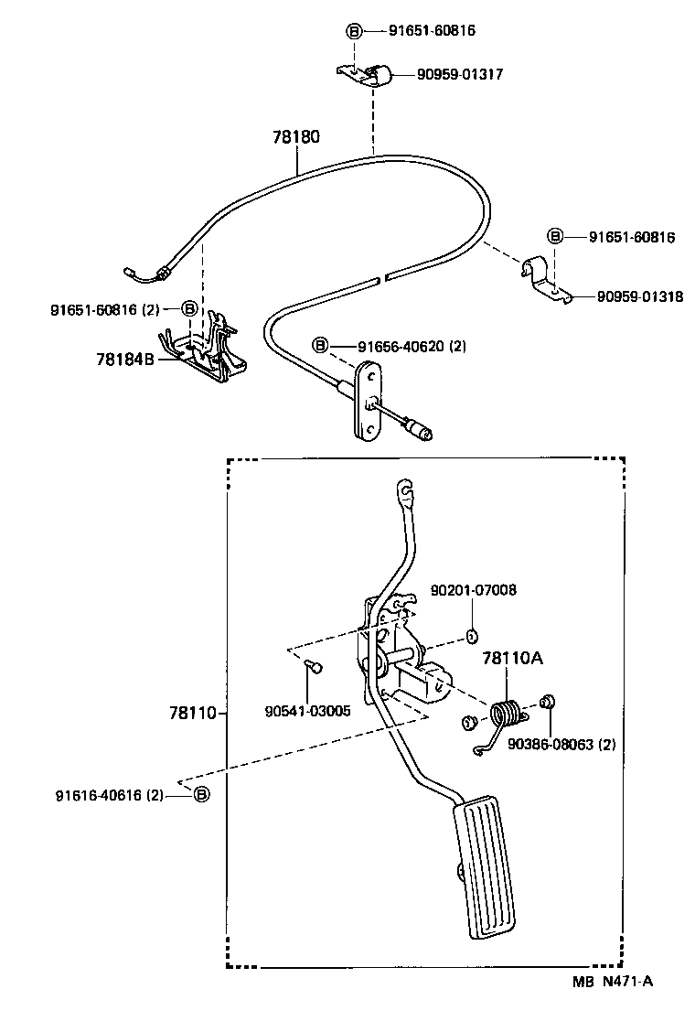  4 RUNNER TRUCK |  ACCELERATOR LINK