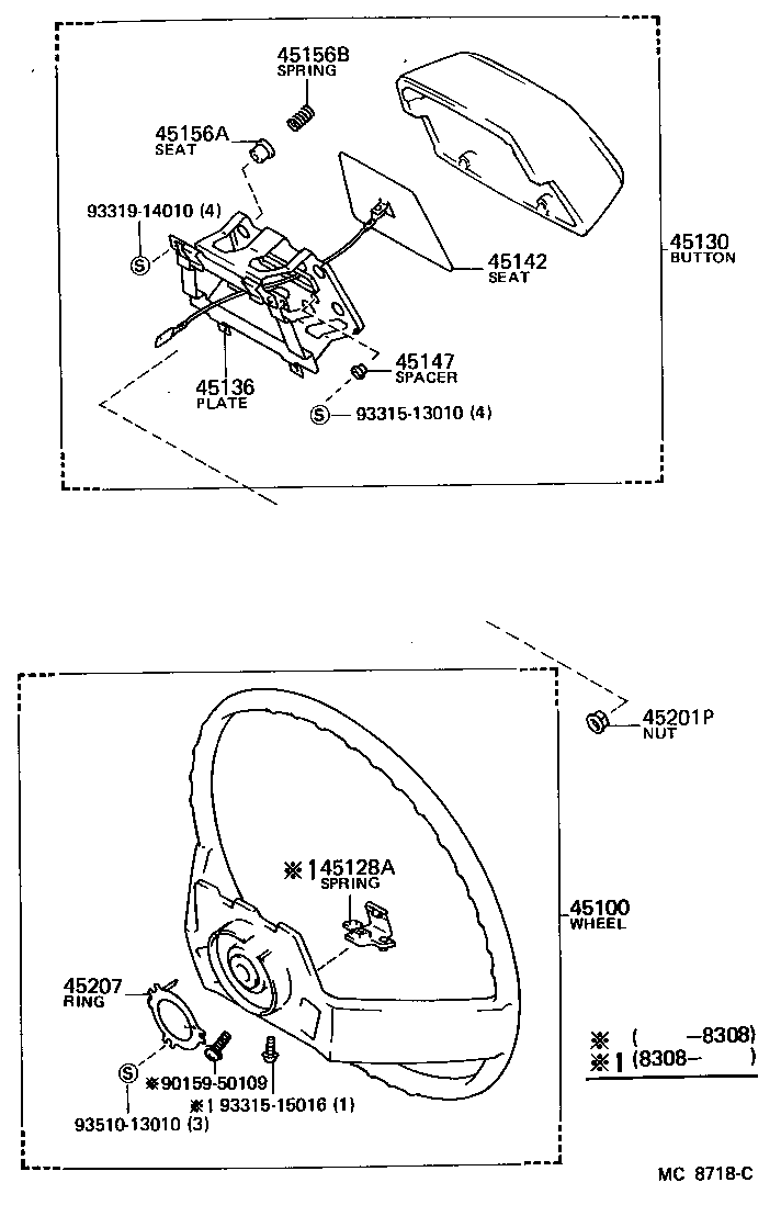  TERCEL |  STEERING WHEEL