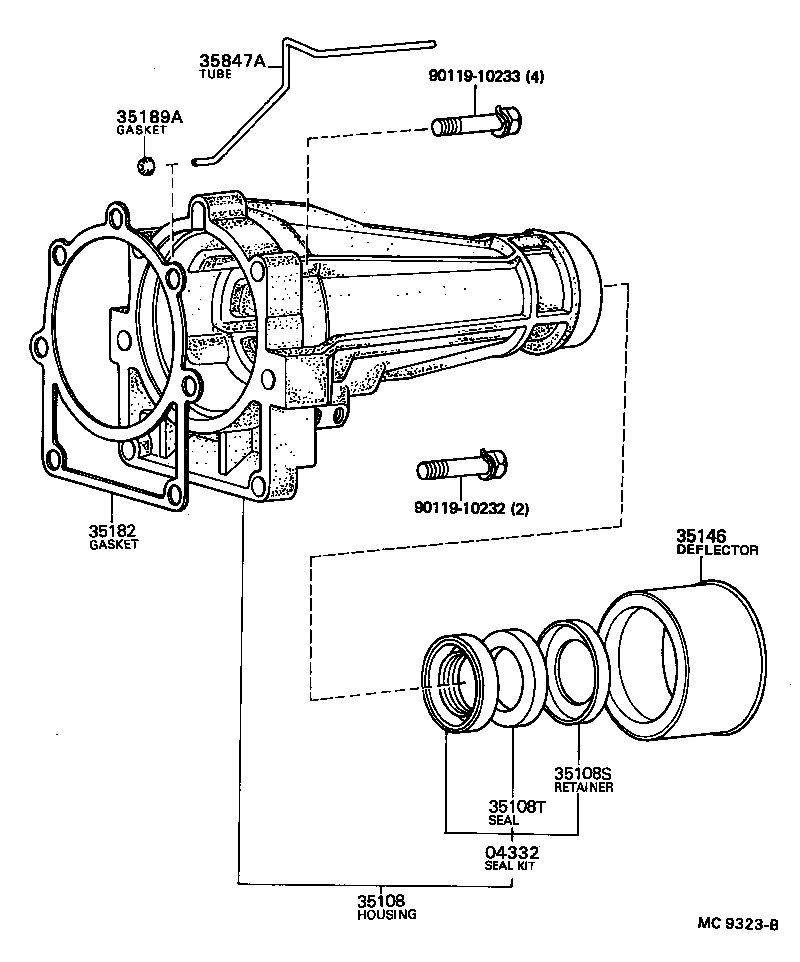  4 RUNNER TRUCK |  EXTENSION HOUSING ATM