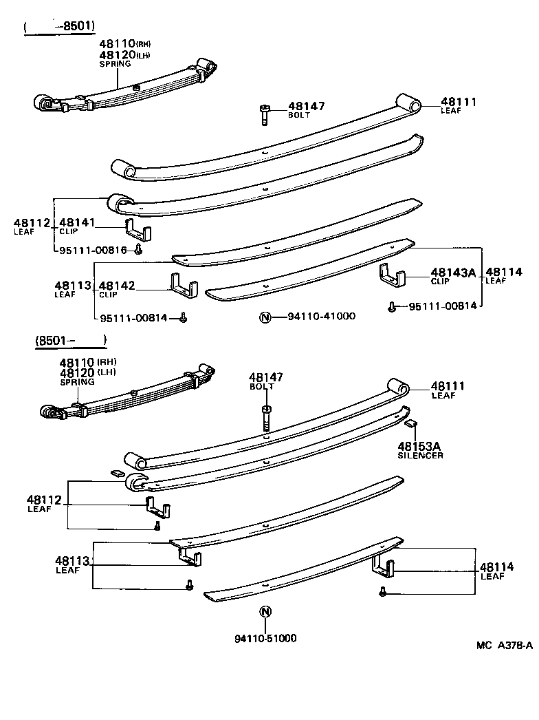  4 RUNNER TRUCK |  FRONT SPRING SHOCK ABSORBER