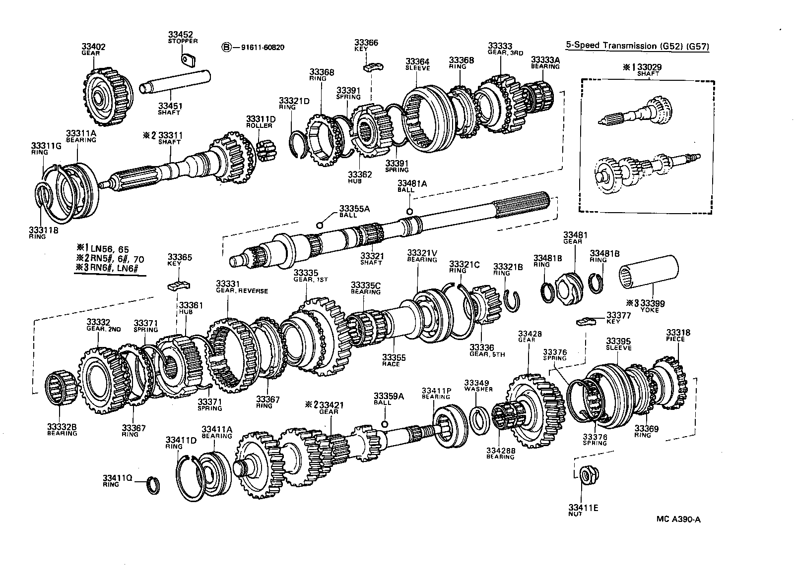  4 RUNNER TRUCK |  TRANSMISSION GEAR MTM