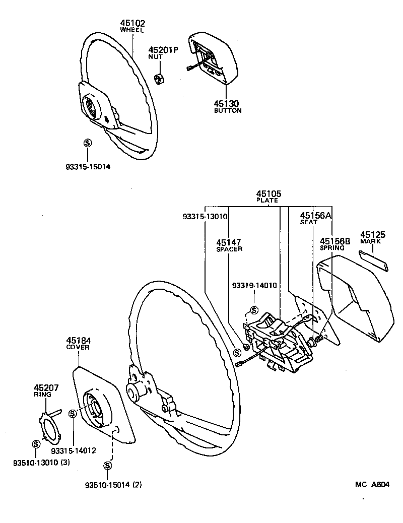  4 RUNNER TRUCK |  STEERING WHEEL