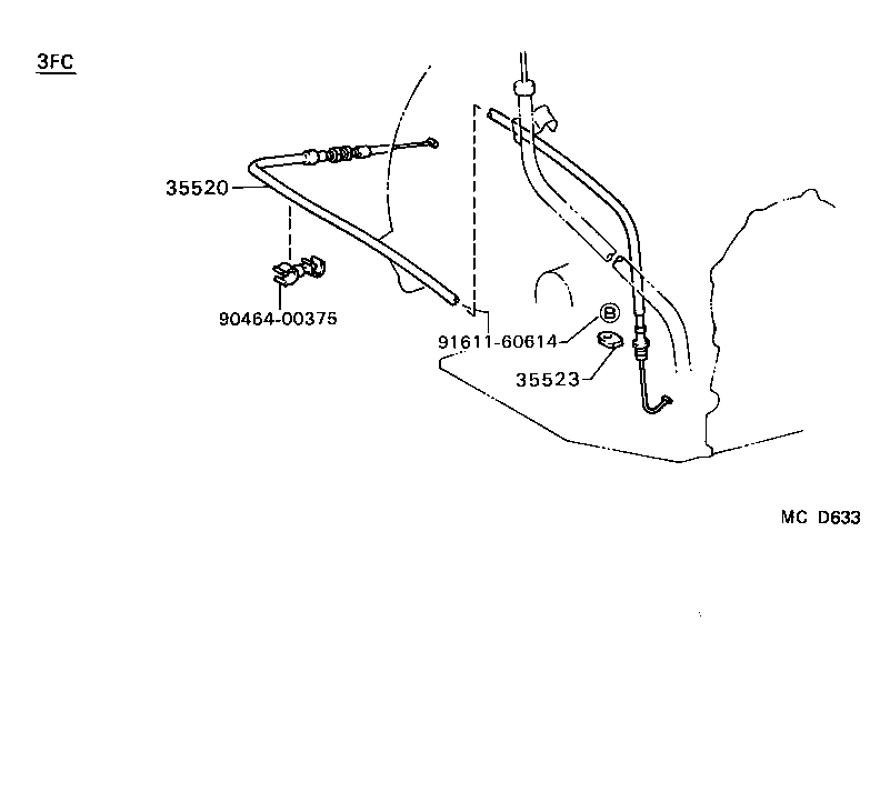  TERCEL |  THROTTLE LINK VALVE LEVER ATM