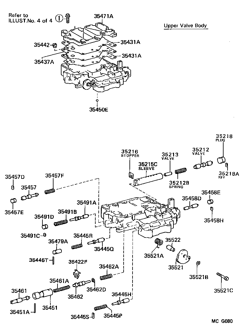  TERCEL |  VALVE BODY OIL STRAINER ATM